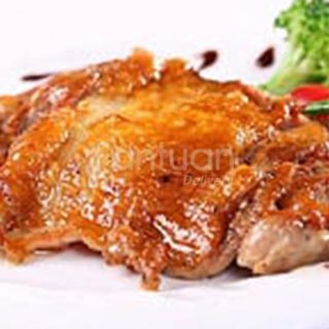 Chicken Steak on Rice — 香煎雞扒飯